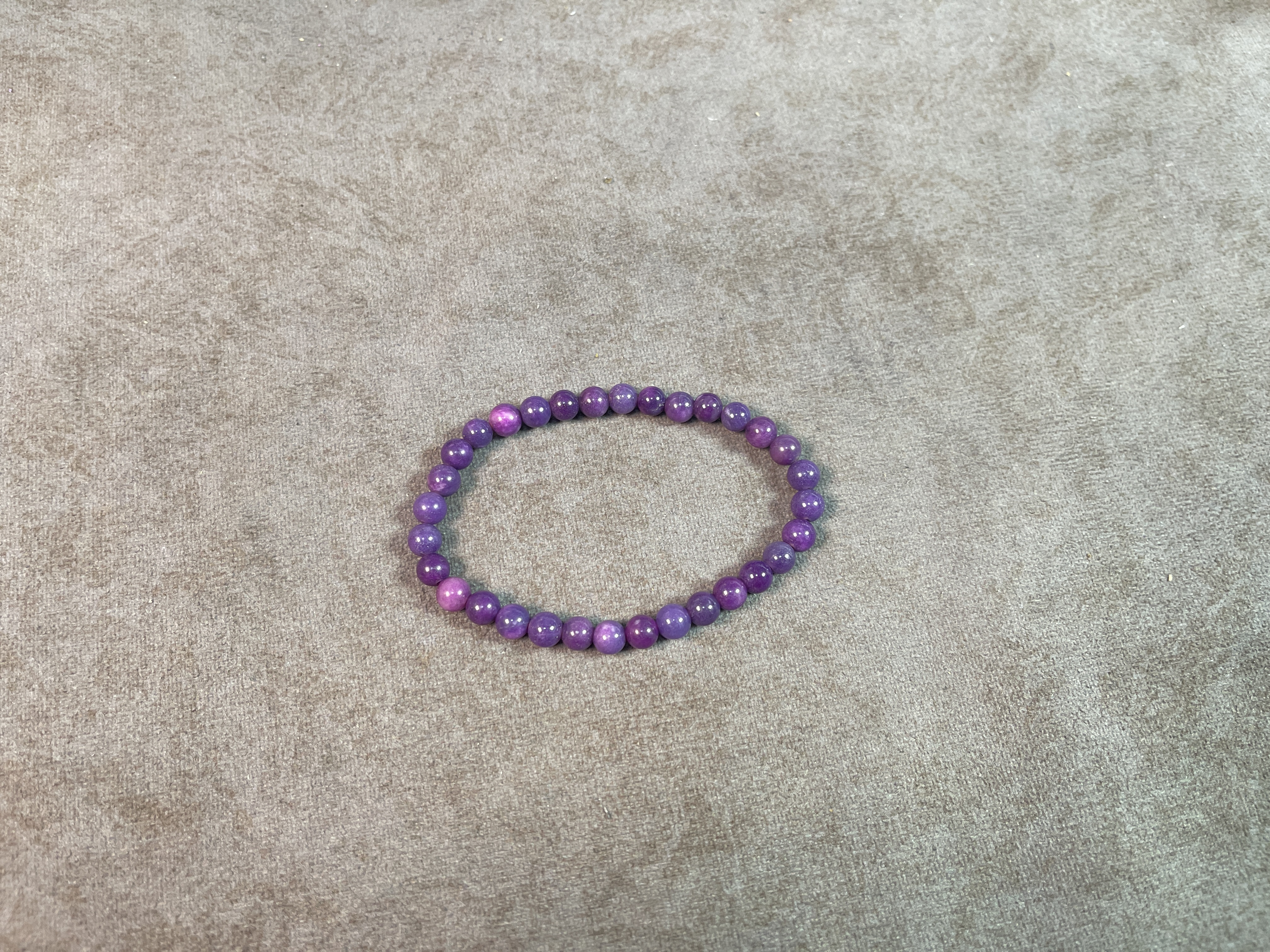 可塘工厂老料樱花紫圆珠多样性发一个 LL058