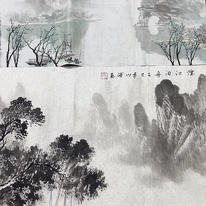 国画作品手绘欢迎大家