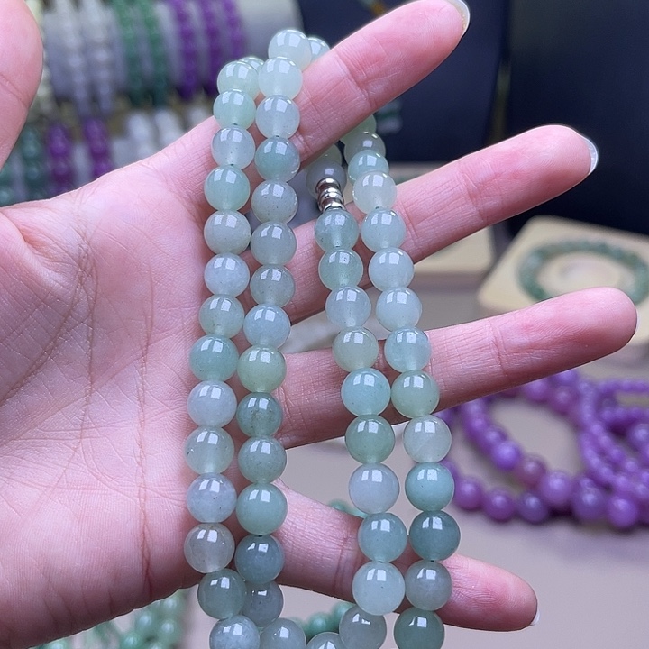 石英质玉未镶嵌手串