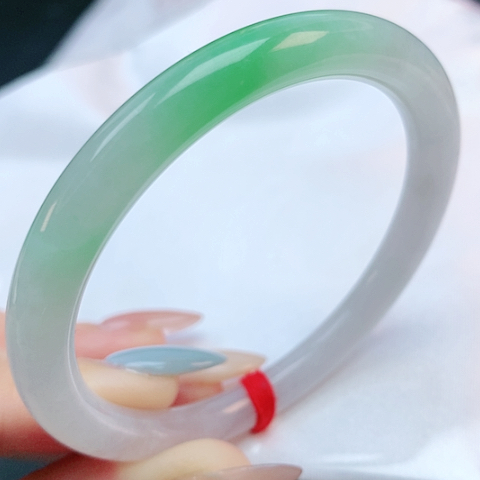 未镶嵌手镯翡翠53圆条882960