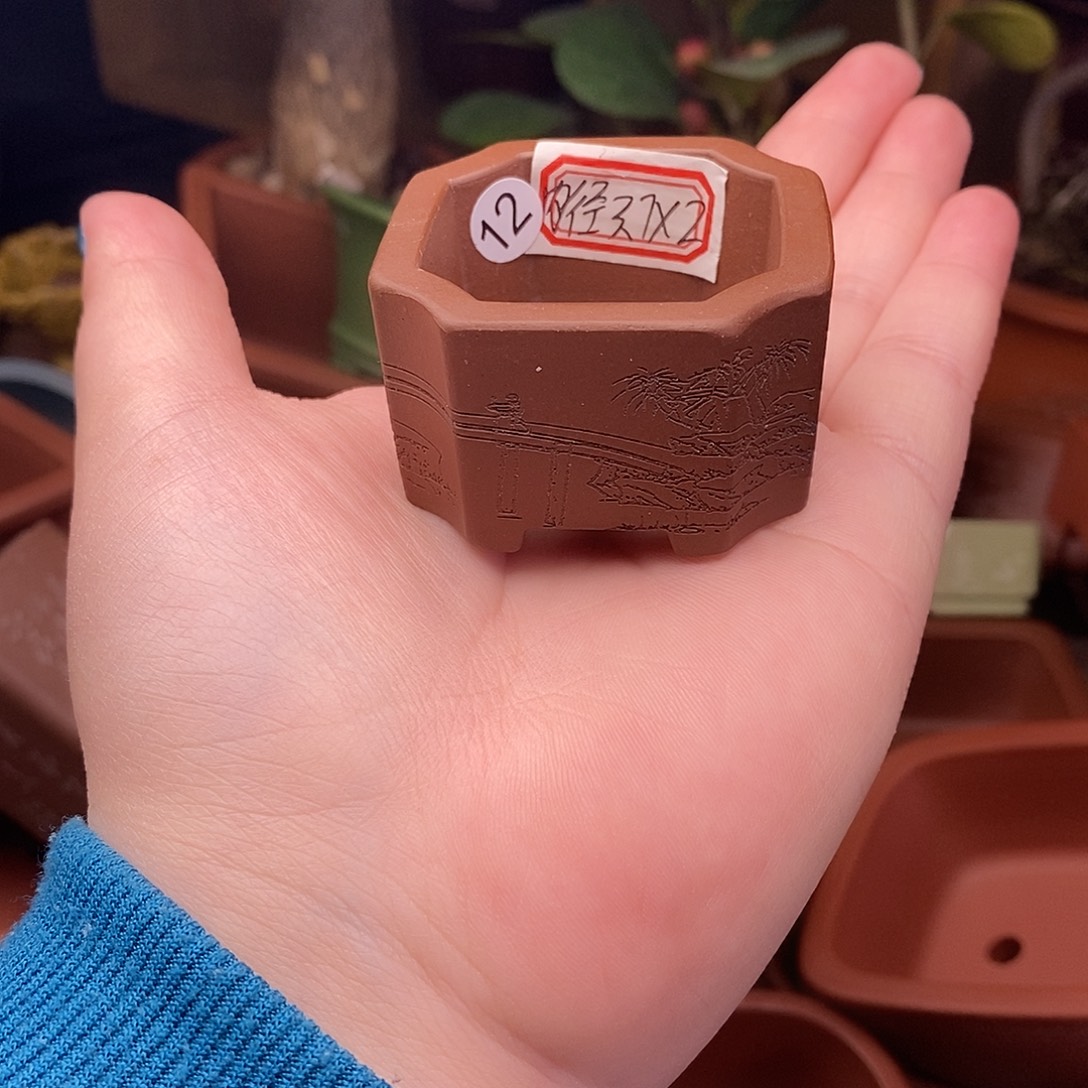 琉璃手工艺品宜兴紫砂精品花盆