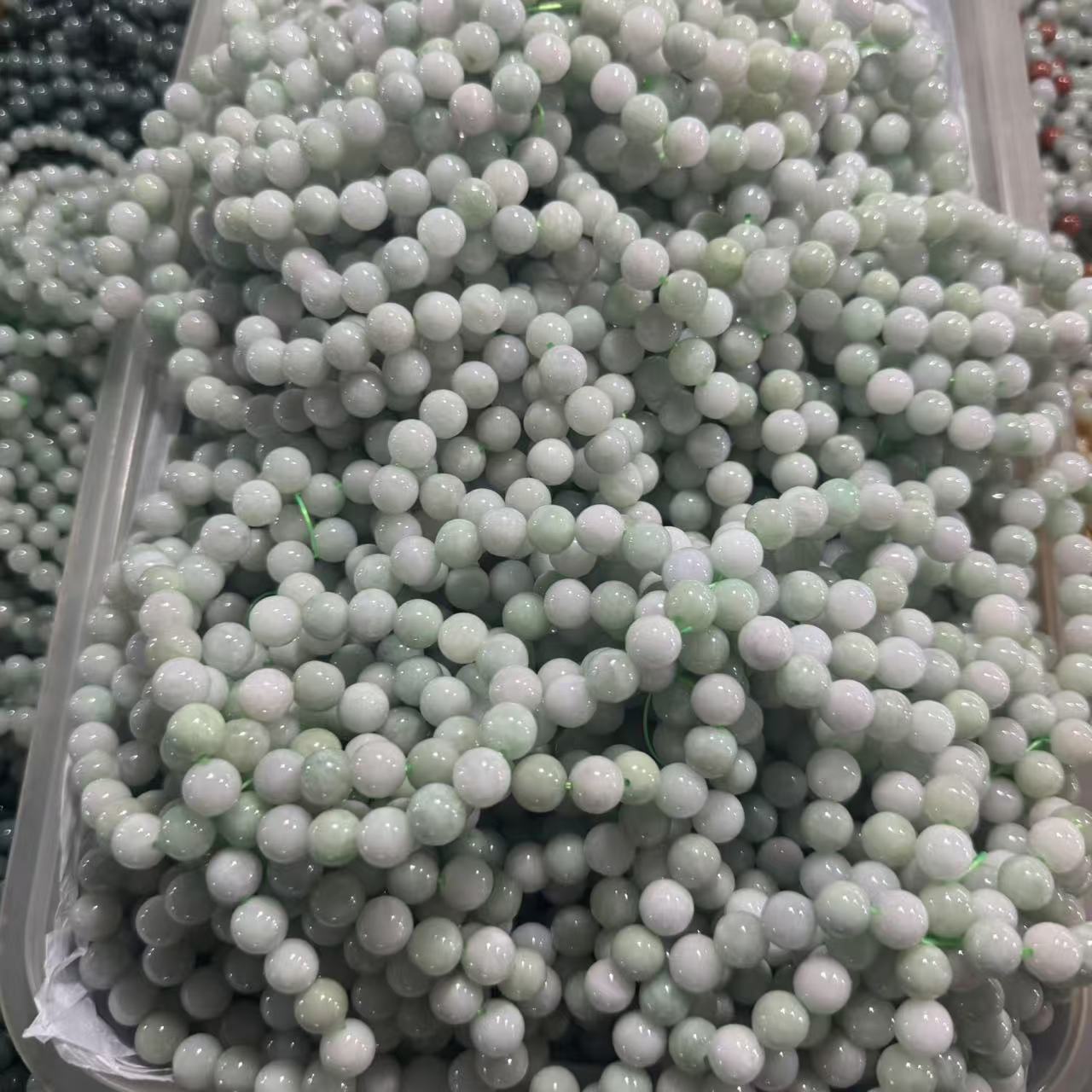 天然A货翡翠手串-c929-卡10mm-多样性发一