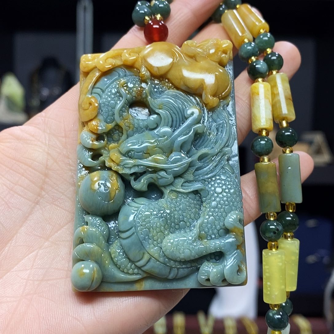 岫玉挂件吊坠未镶嵌