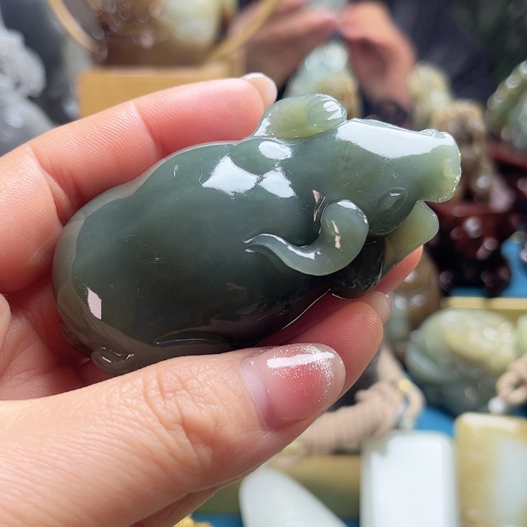 和田玉挂件未镶嵌