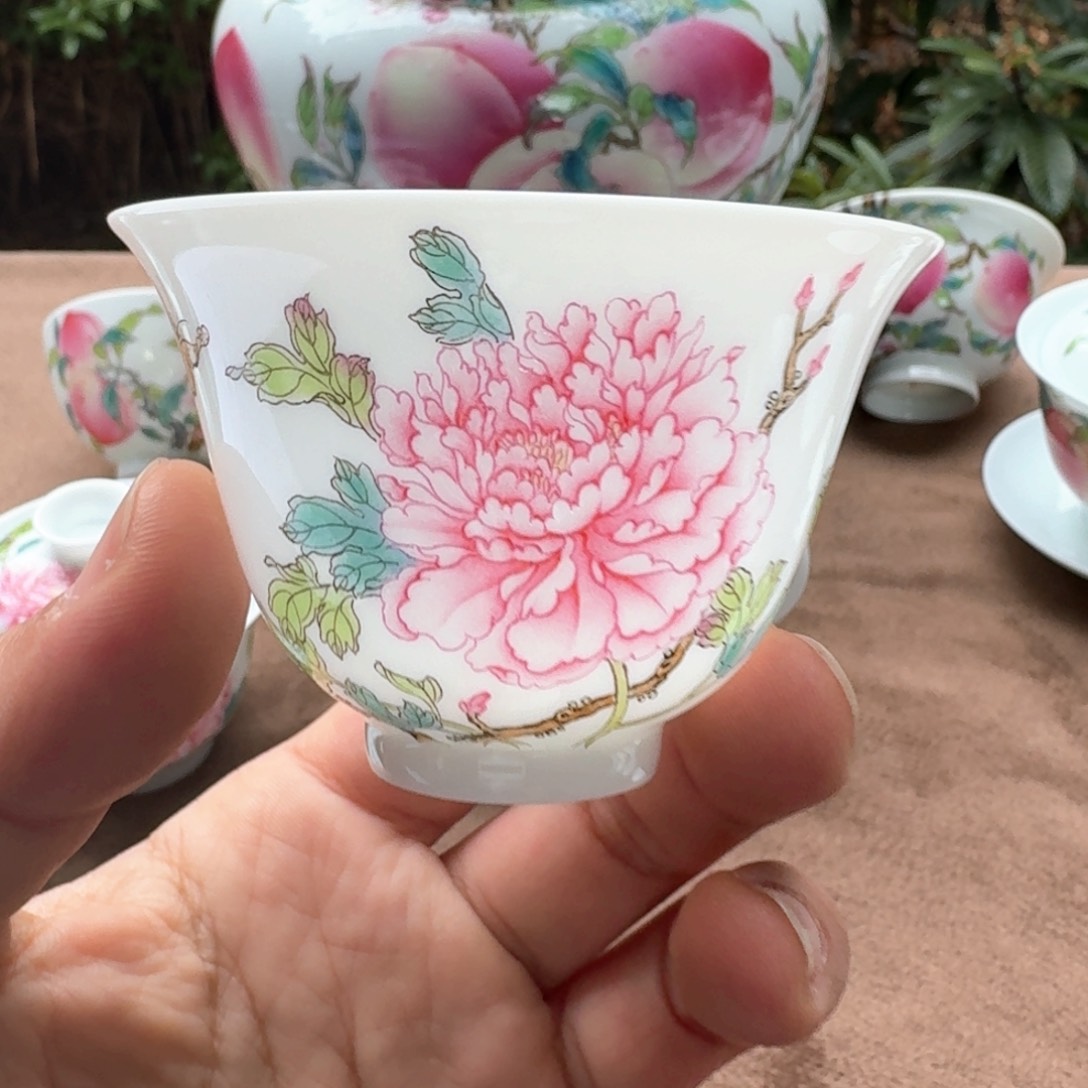 F*景德镇陶瓷手绘茶具