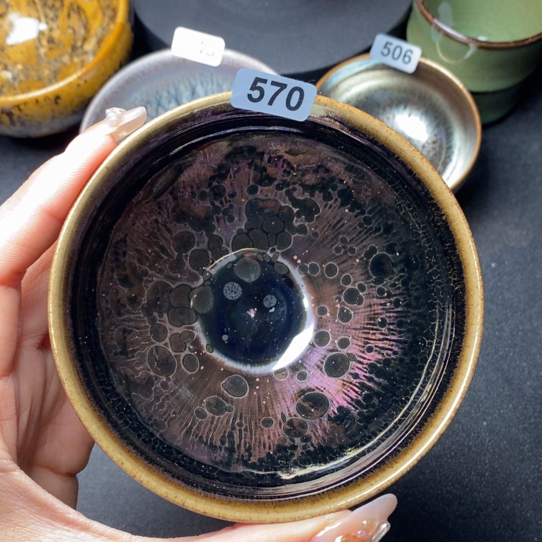 茶盏建窑建盏主人杯570