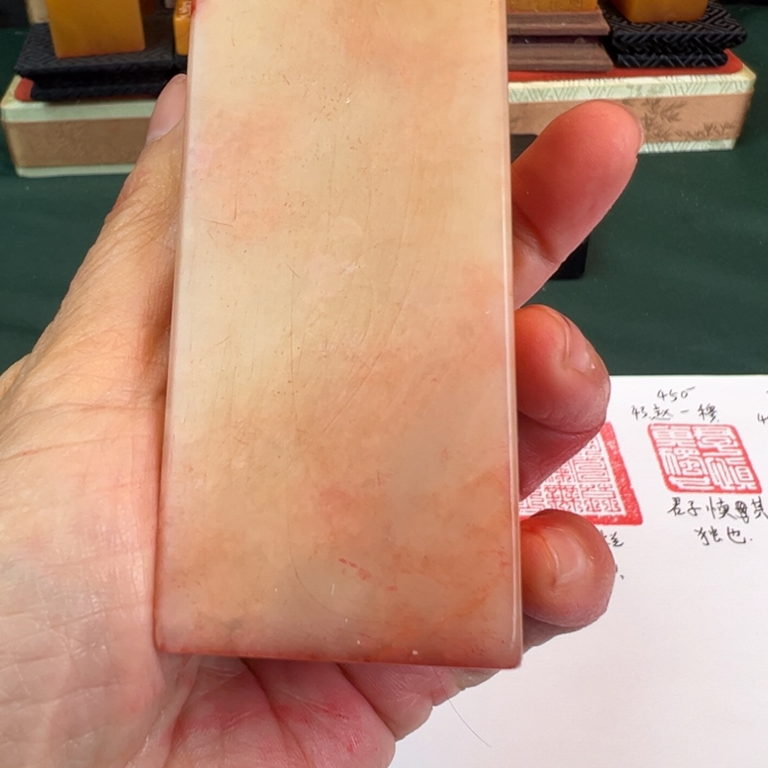 鹤***立印石寿山石寿山石印石