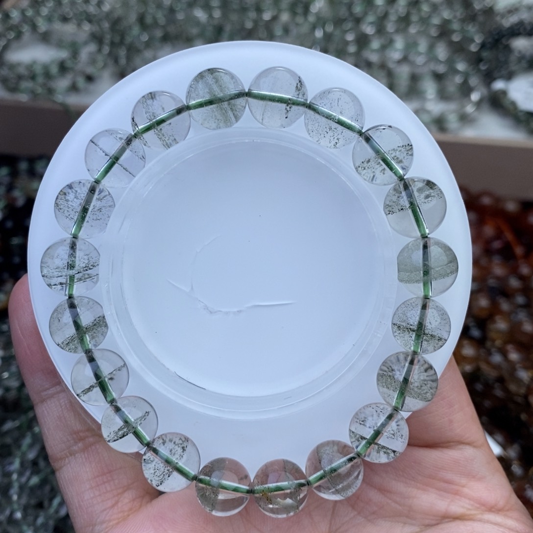 水晶手链未镶嵌青**素卡10