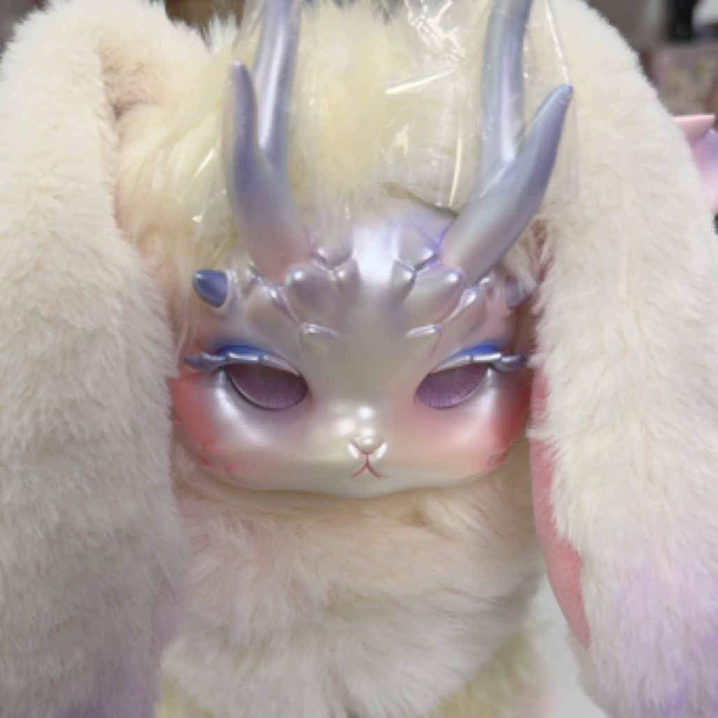 正版兔兔龙毛绒可爱盲盒