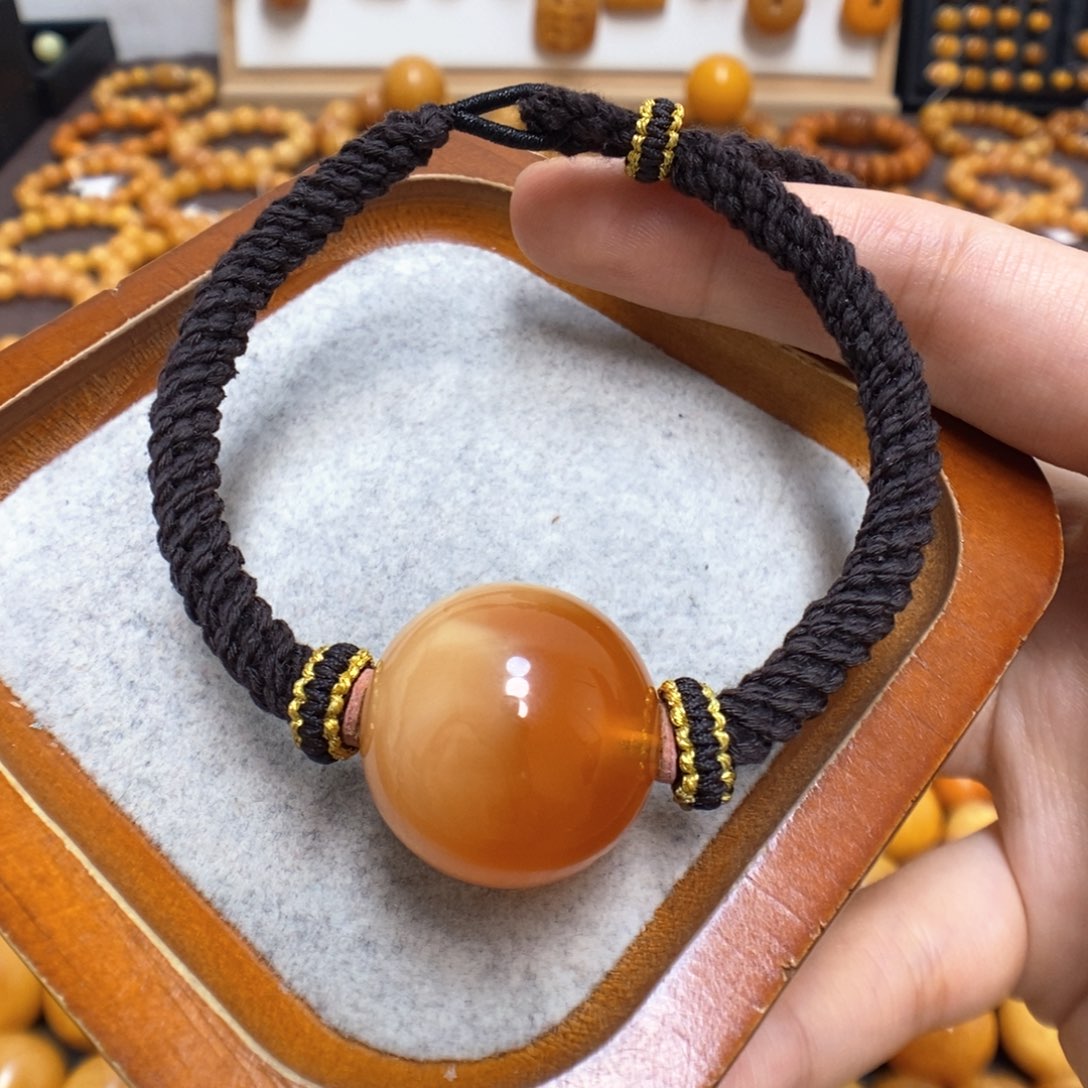 蜜蜡手绳未镶嵌蜜蜡