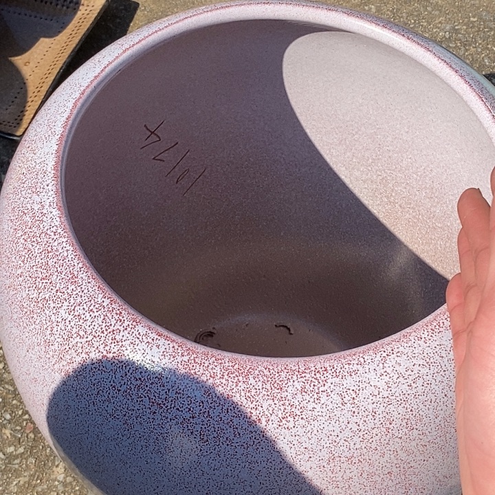 紫砂花盆瑕疵27.35花盆