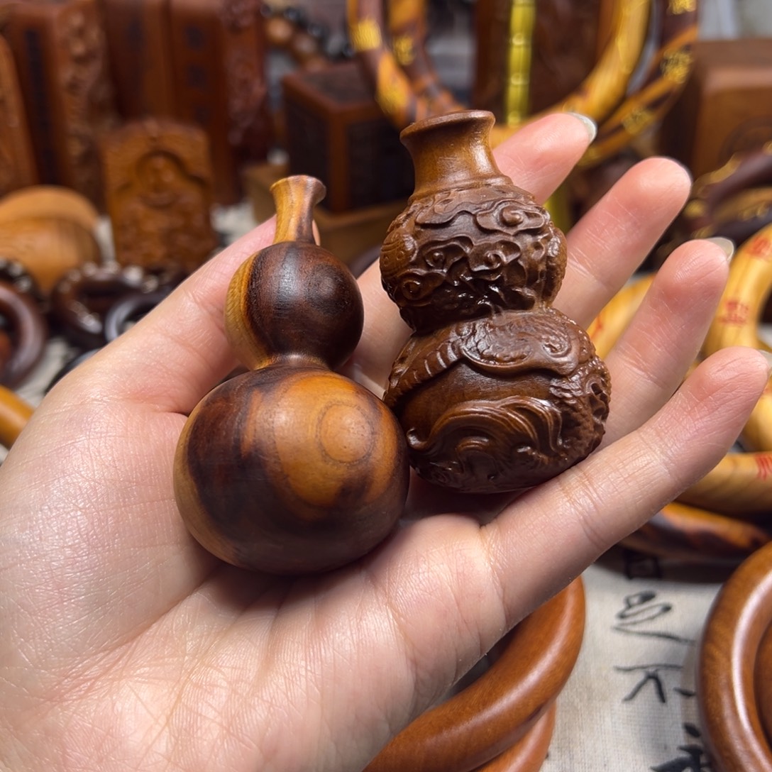 淇***淇桃木枣木桃木葫芦