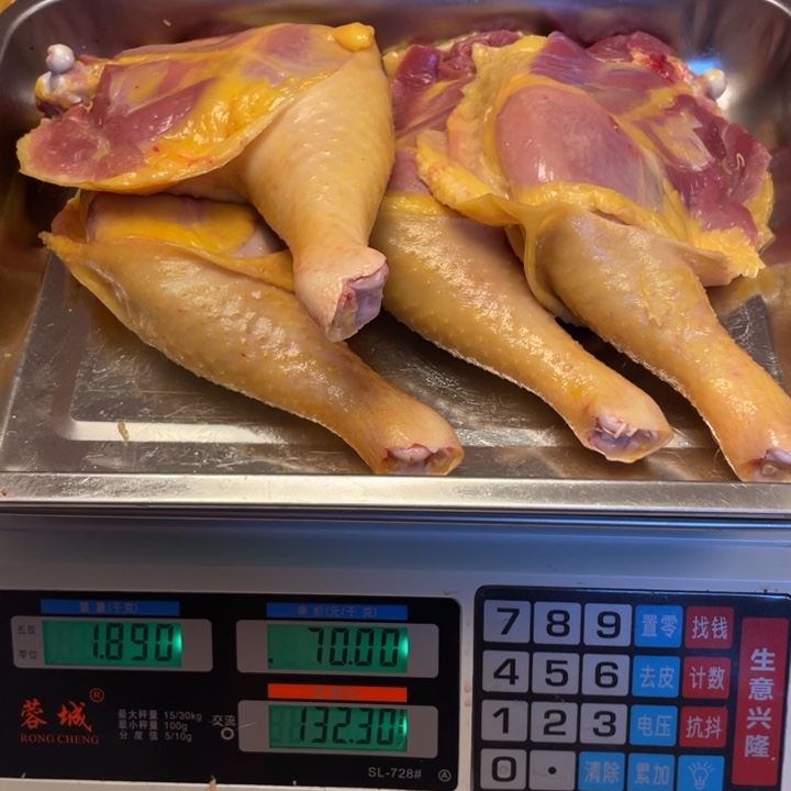 低温冷冻60天中国大陆食用农产品鸡腿