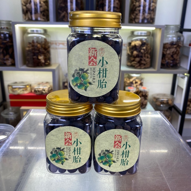 纯生晒小柑胎正宗新会陈皮天然有机种植