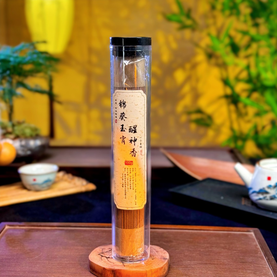 【新手友好】锦葵玉宵醒神香｜100克线香+香插工具