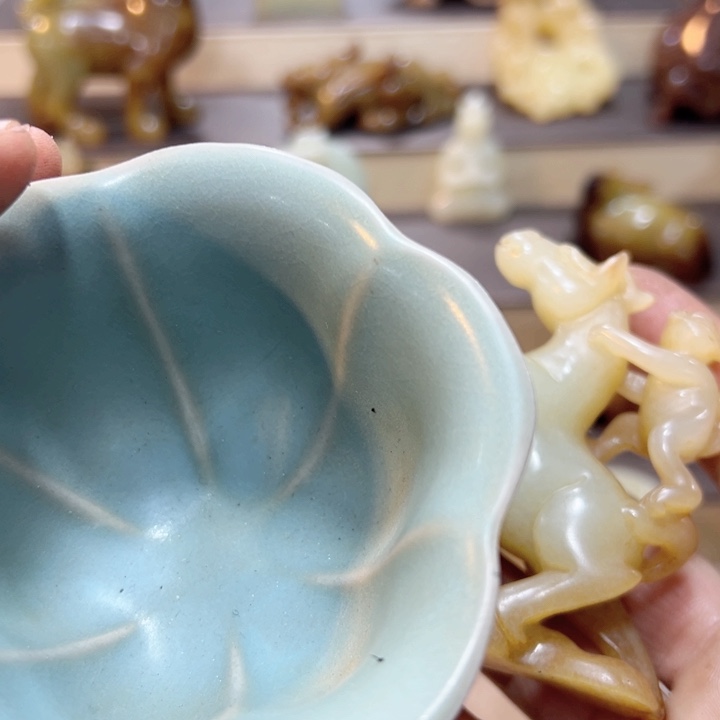 摆件庆摆件罐盛宝斋物件