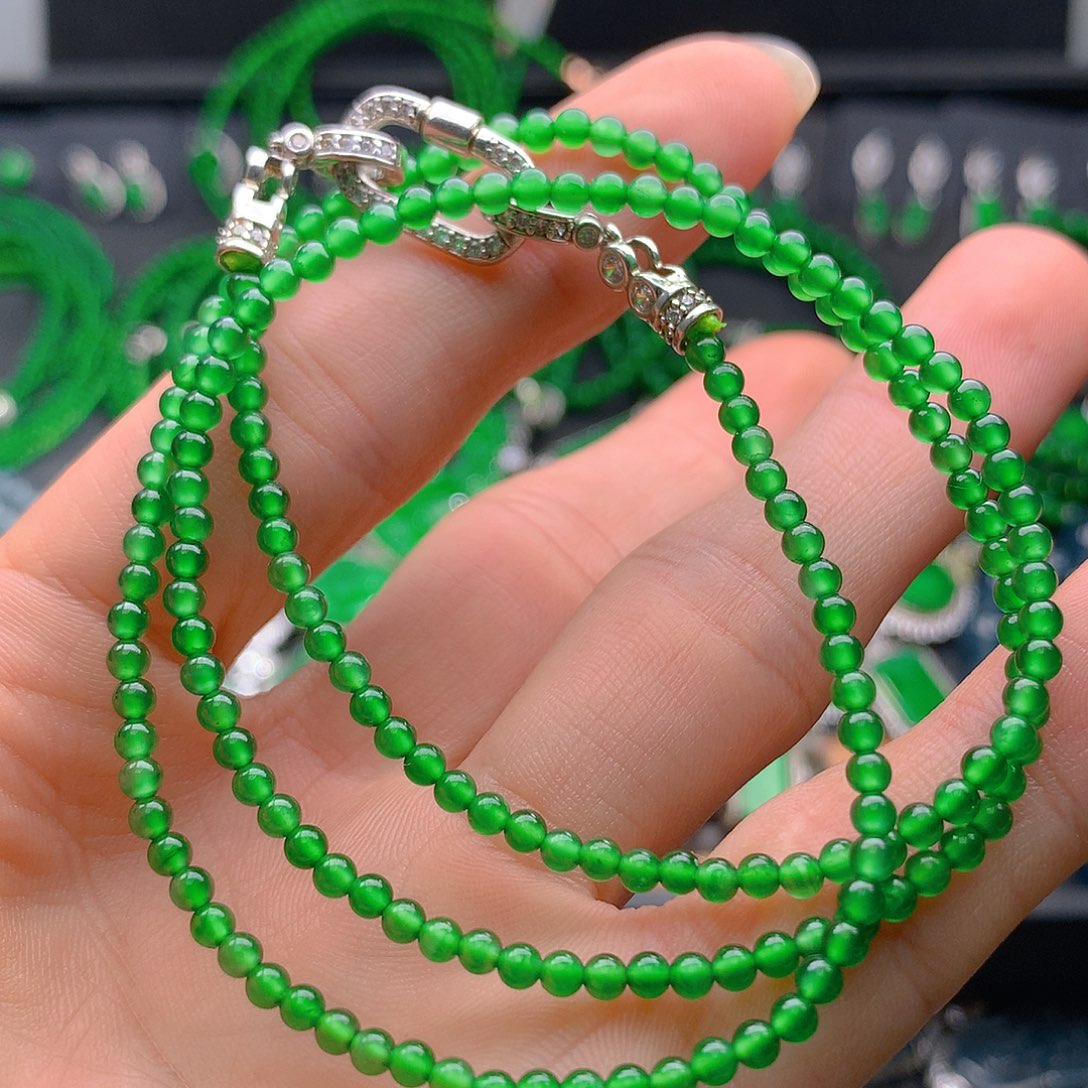 未镶嵌手链翡翠翡翠3.0