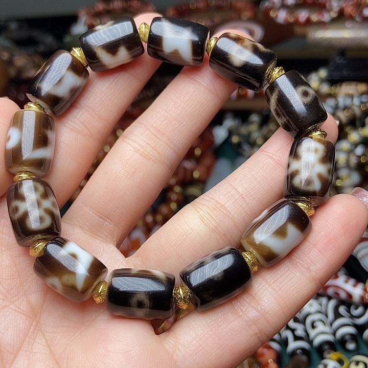 玛瑙/玉髓未镶嵌手链