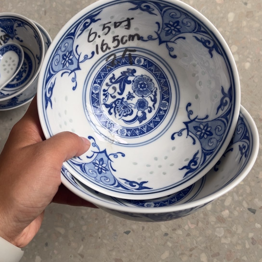 瓷片景德镇高温细白瓷餐具