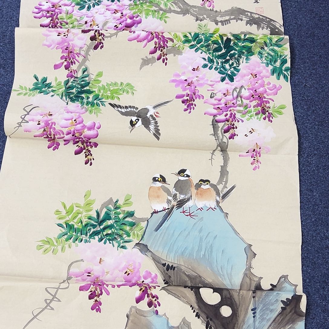 国画事事顺心如意万事如意