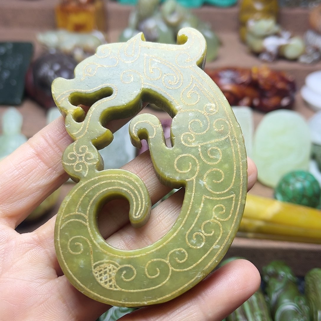 白玉菩提吊坠28。。