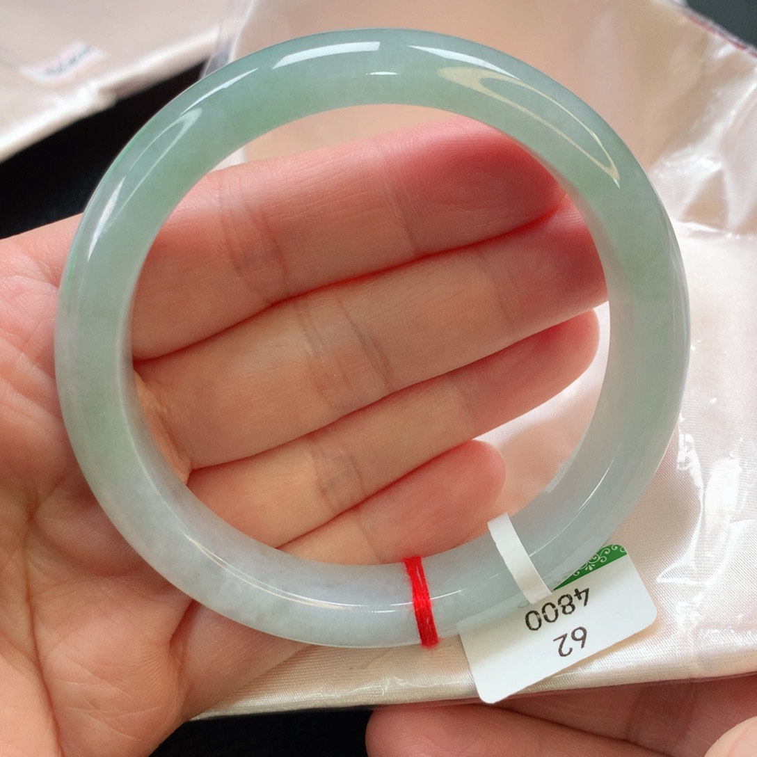 翡翠手镯未镶嵌62正