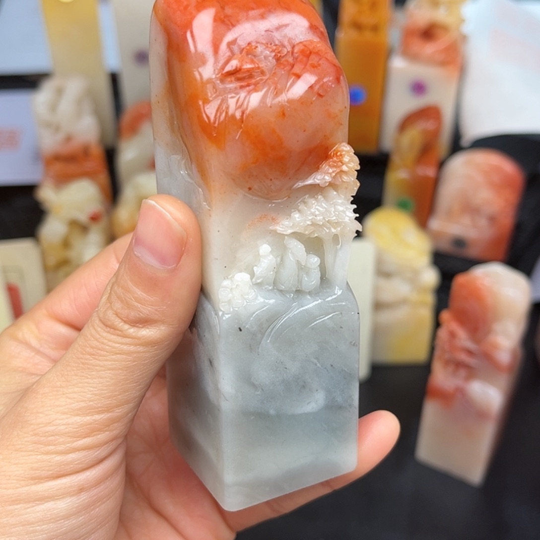 昌化石印石这个点就不睡觉不