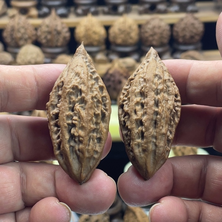 把件文玩核桃柳叶9