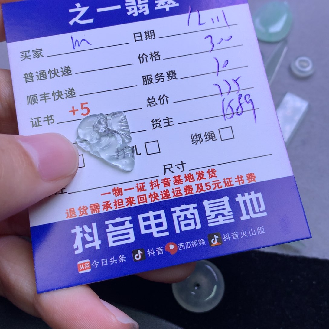 颈饰未镶嵌翡翠m**宁