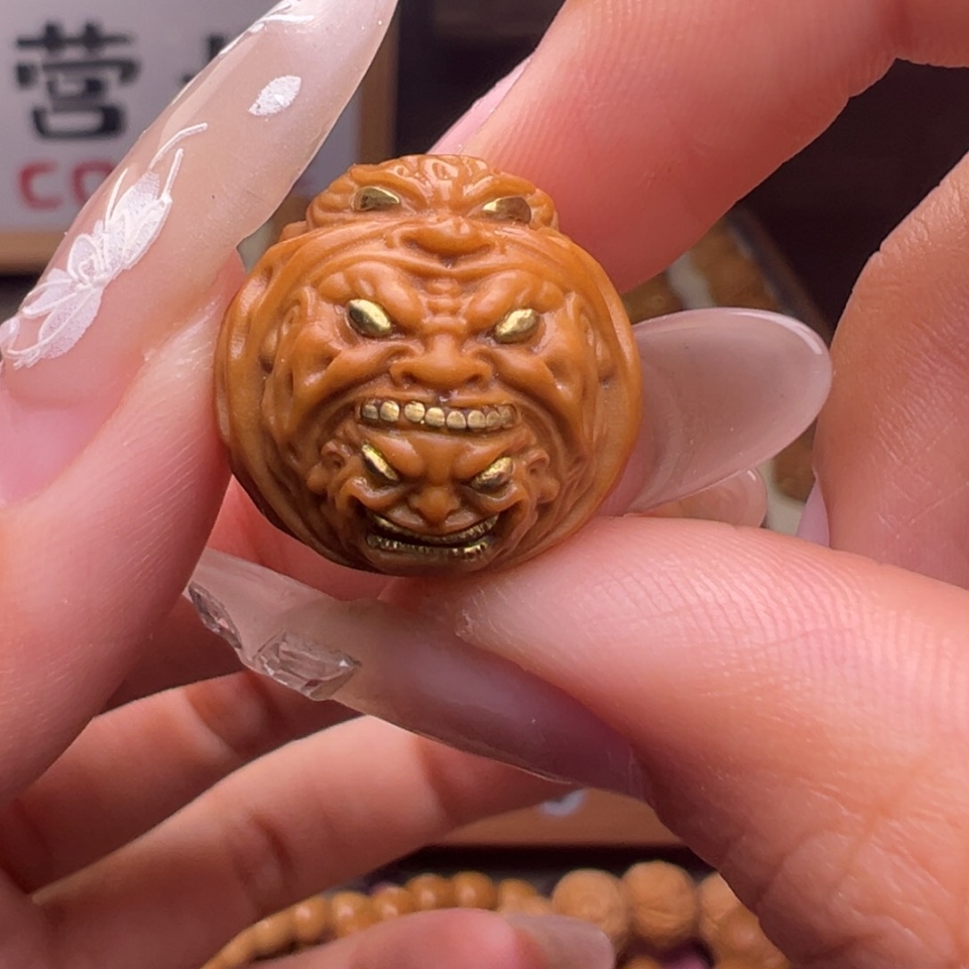 文玩核桃把件镶嵌款套娃18➕尺寸全品有正常封口线