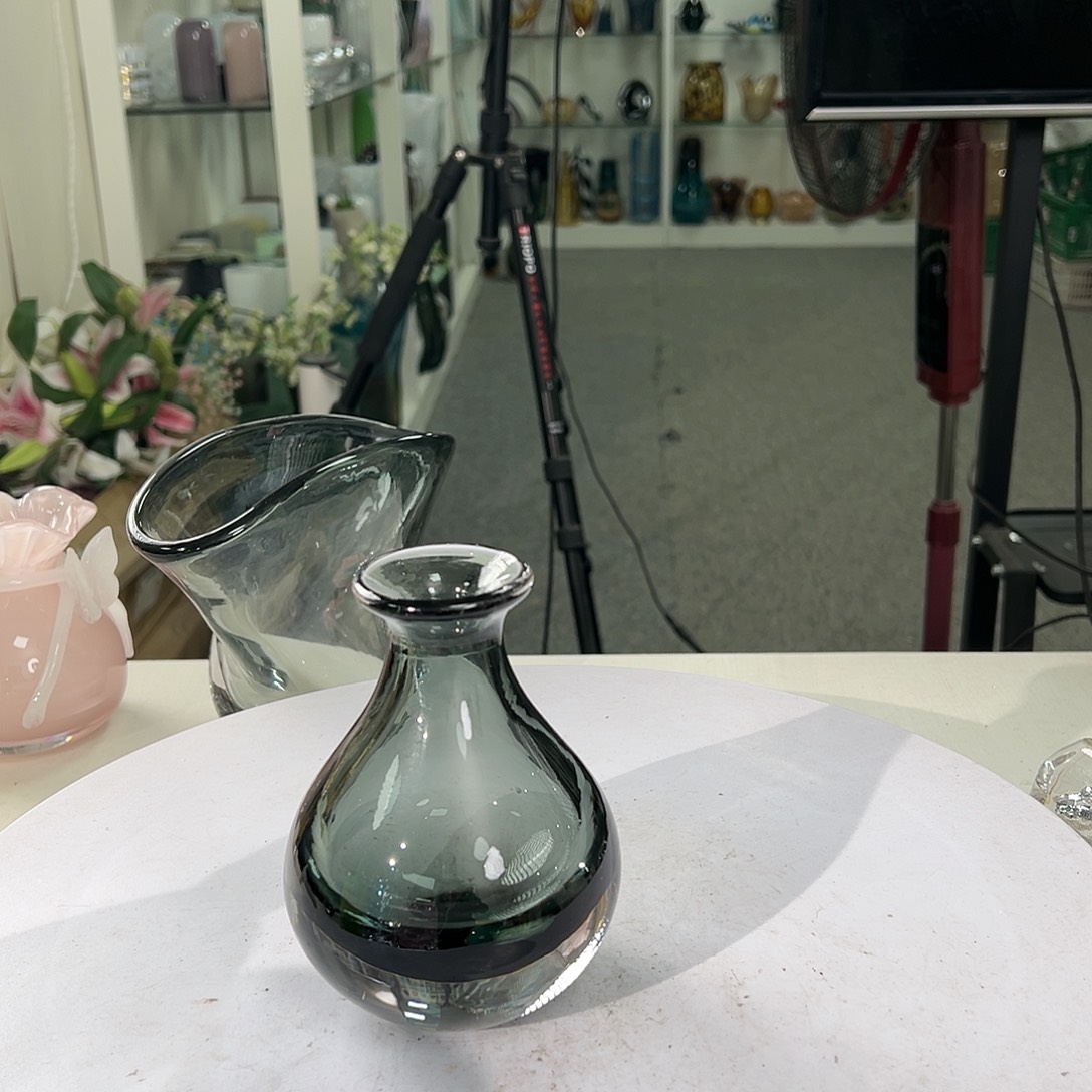 琉璃高11轻奢琉璃花器微瑕福利