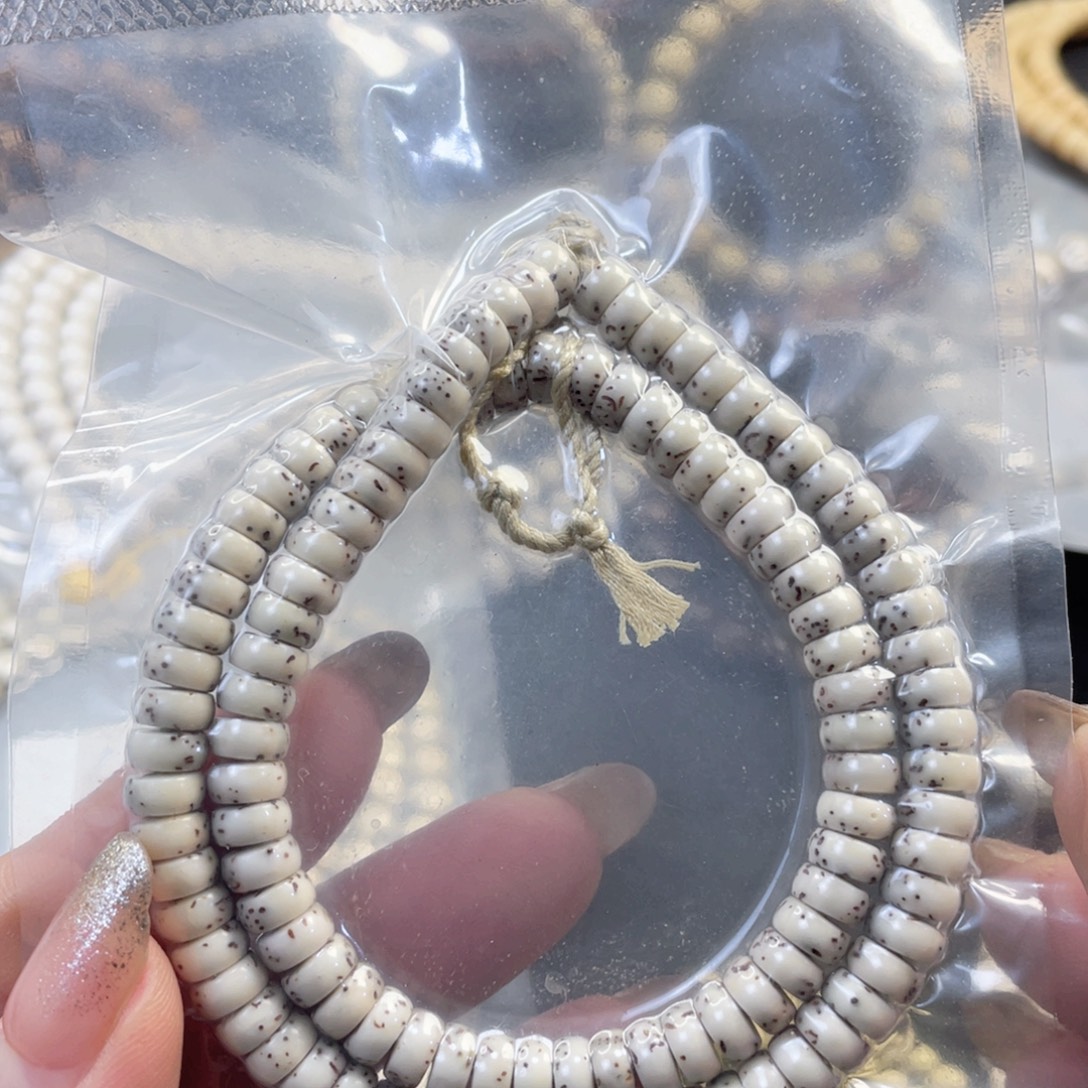 吊坠星月菩提石玉料大留白药片尺寸7
