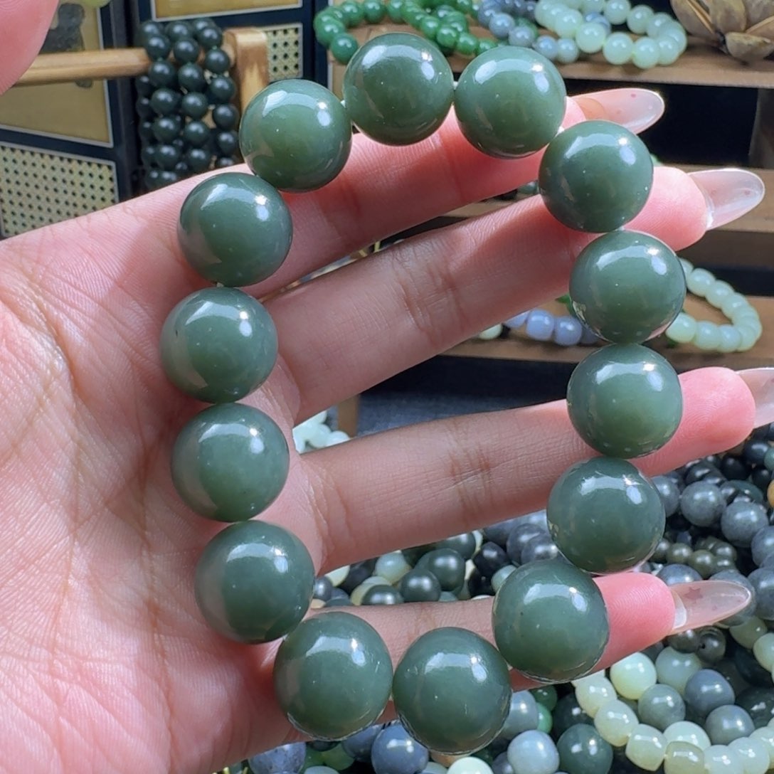 和田玉手链未镶嵌