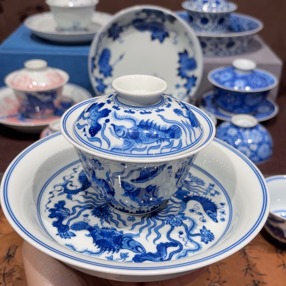 瓷片景德镇纯手工手绘