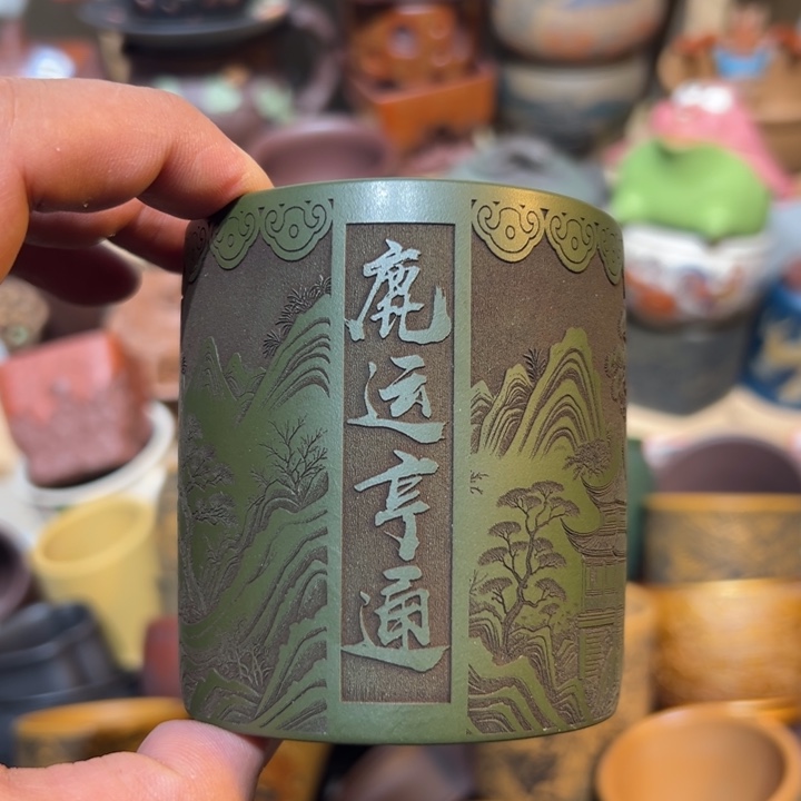 茶杯紫砂宜兴紫砂主人杯
