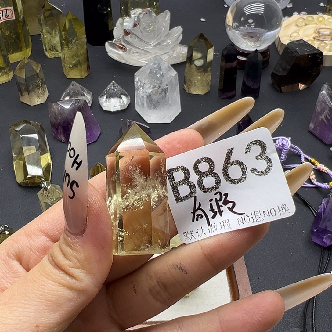 ****夏珠宝半成品水晶未镶嵌