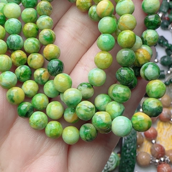 B***D翡翠未镶嵌颈饰天然A货