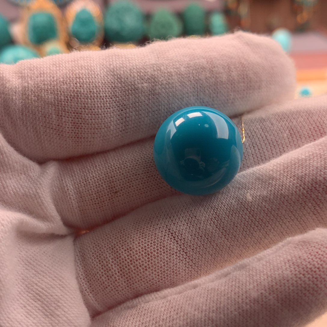 绿松石未镶嵌挂件A3-3