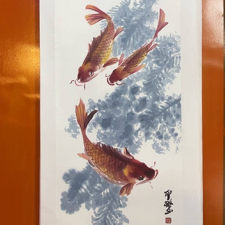 国画张圣敏先生纯手绘作品