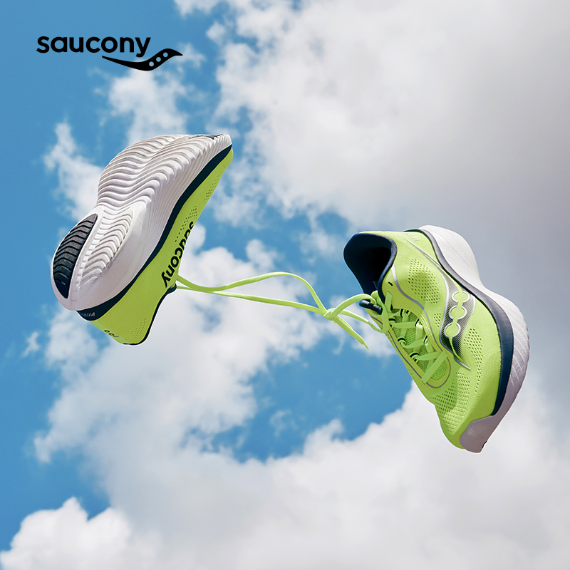 Saucony索康尼夏季透气KINVARA菁华15竞速训练专业轻量跑步男鞋女