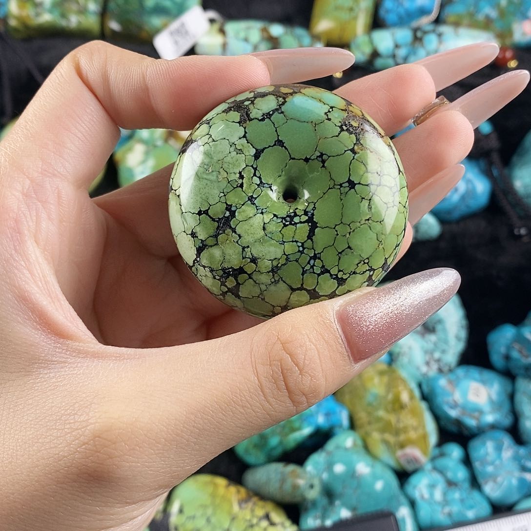 @***院高瓷精品平安扣大件b