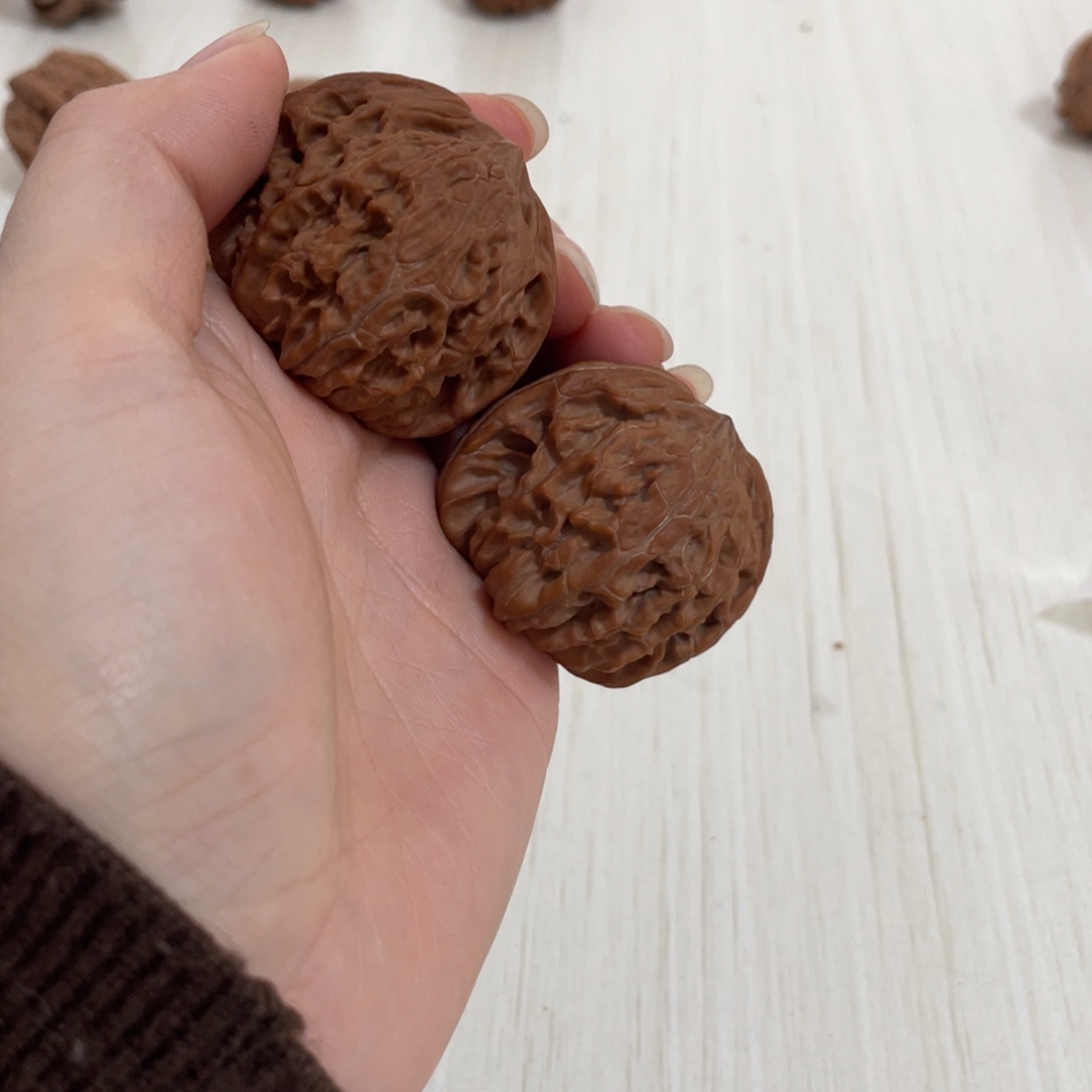 用***8吊坠文玩核桃磨盘41尺全品