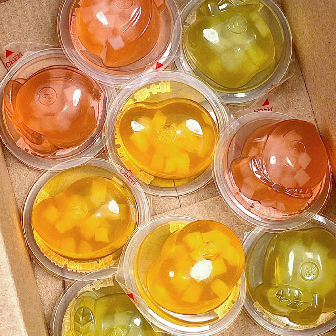 风味果冻（橙子味、蓝莓味）