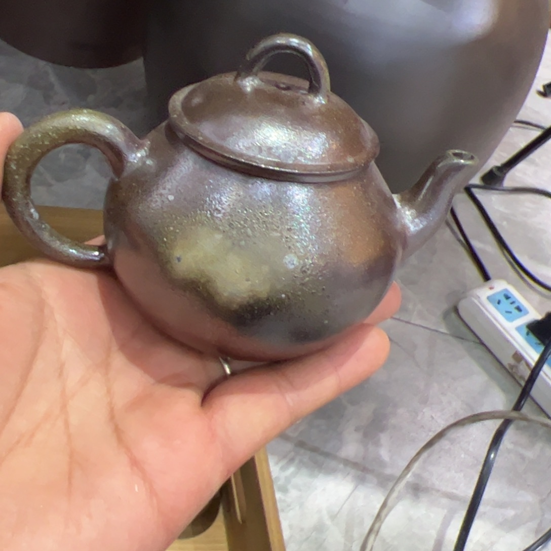 贵台龙窑柴烧茶壶42