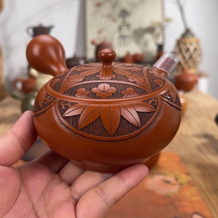 常滑壶堂雪堂手作茶壶