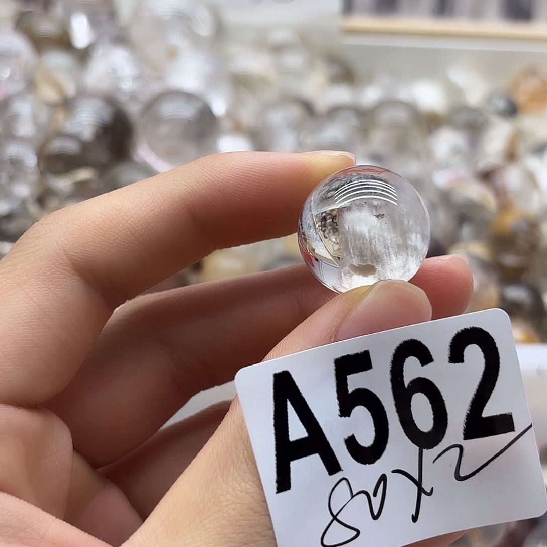 阿***博珠宝半成品水晶未镶嵌562