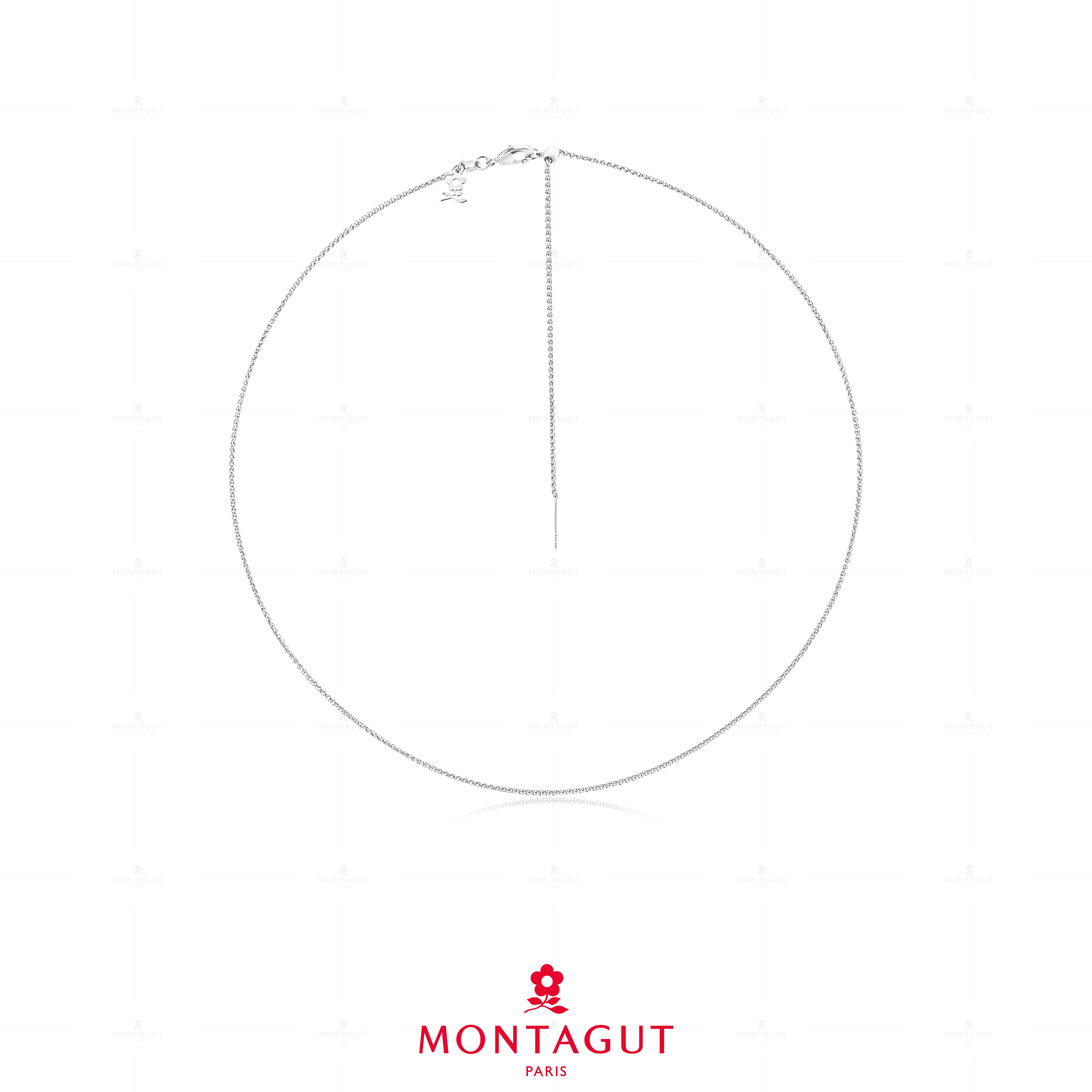 Montagut/梦特娇【流星】简约锁骨链小众高级女