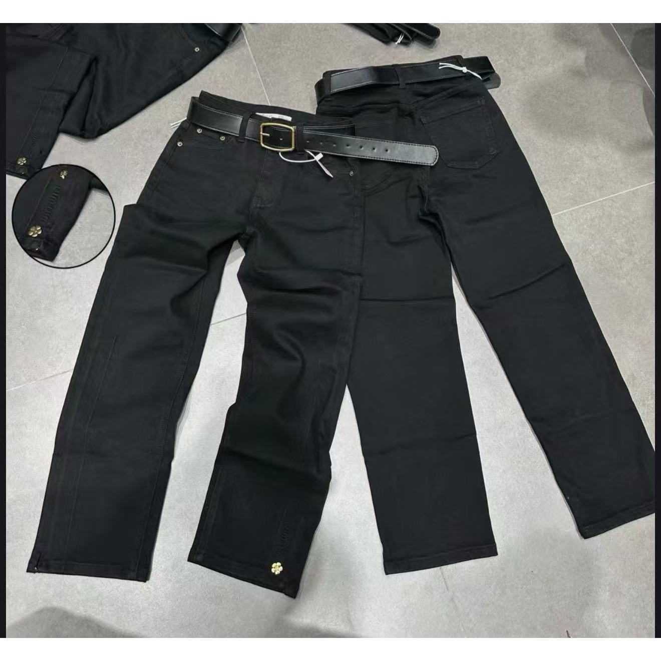 『休闲裤W』设计显瘦百搭时尚休闲裤89360