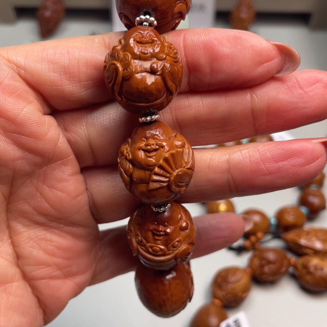 橄榄核手串/手链元宝弥勒橄榄核