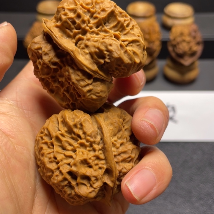 吊坠文玩核桃F白泽46